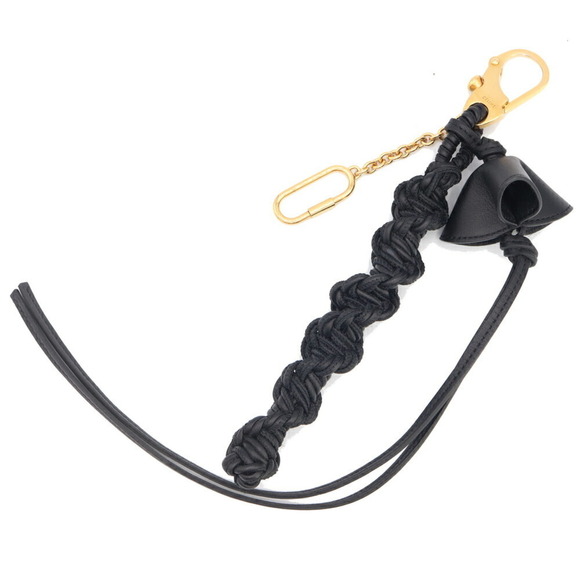 CELINE Black Leather Bag Charm - Picture 1 of 4